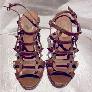 Valentino open toe heels